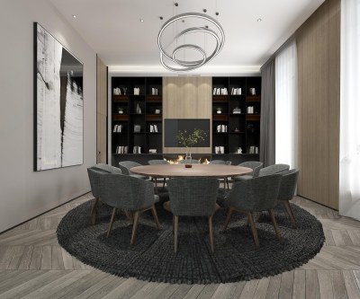 现代包厢3D模型下载